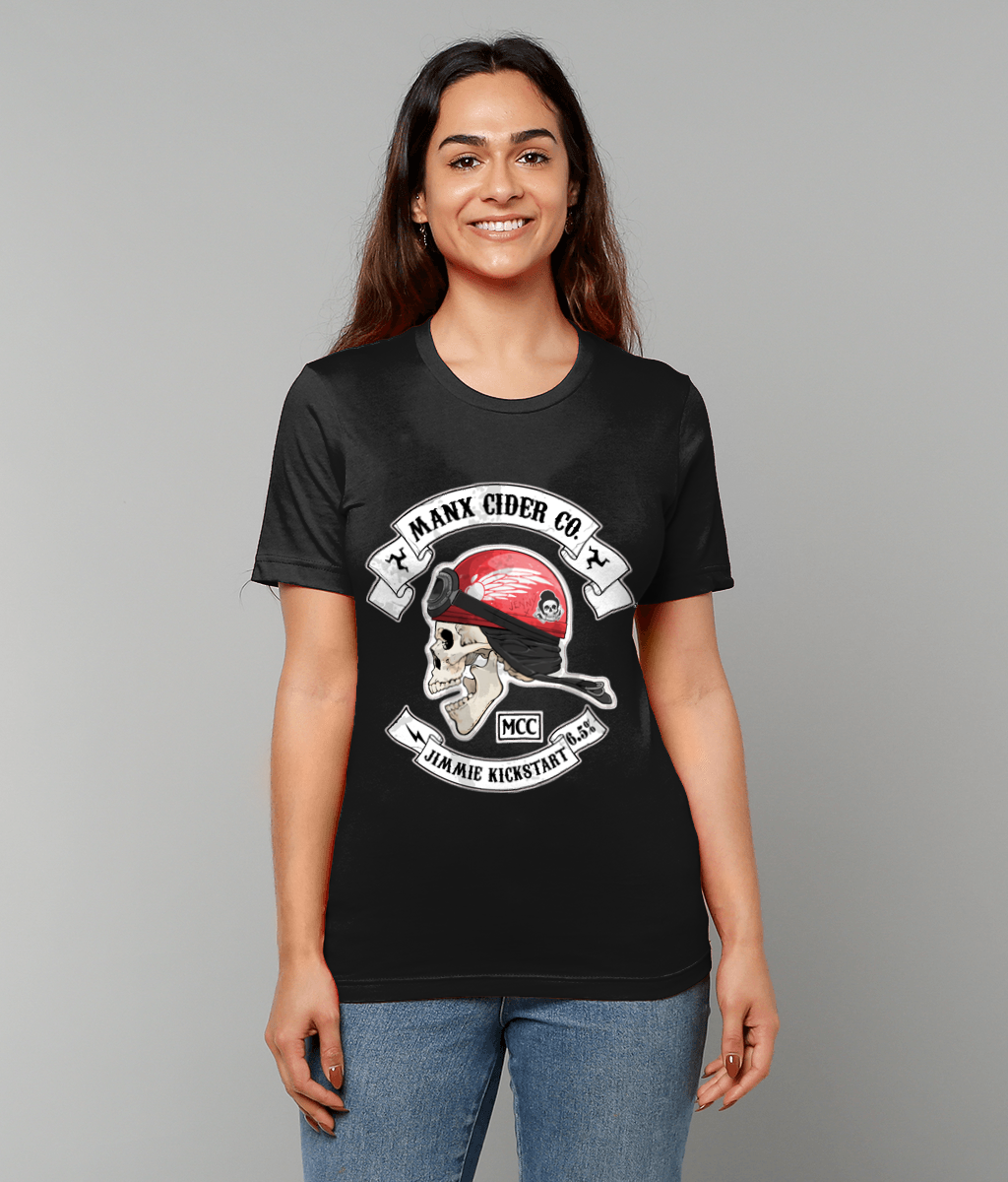 Unisex Crew Neck T-Shirt Jimmie Kickstart Red 2025