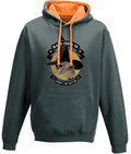 Charcoal / Orange Crush